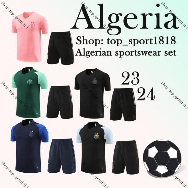 23 24 algeria tracksuit mahrez short sleeved shorts soccer jerseys algerie bounedjah survetement foot feghoul sportswear football training s, Black
23 24 algeria tracksuit mahrez short sleeved shorts soccer jerseys algerie bounedjah survetement foot feghoul sportswear football training s, Black