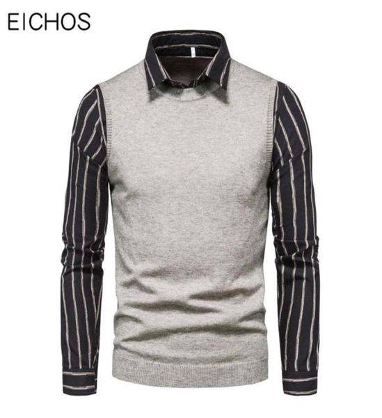 sweaters for men vintage pullover autumn fashion fake two piece knitted sweater turndown collar sweater shirt male clothes7742346, White;black
sweaters for men vintage pullover autumn fashion fake two piece knitted sweater turndown collar sweater shirt male clothes7742346, White;black