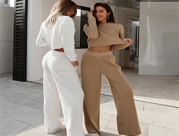women039s two piece pants knitted suit sport tracksuit sweatshirts long ladies jogger sweatpants set woman 2 pieces crop ch5841412, White
women039s two piece pants knitted suit sport tracksuit sweatshirts long ladies jogger sweatpants set woman 2 pieces crop ch5841412, White