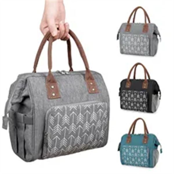 portable lunch bag for mommy thermal insulated lunch box tote cooler handbag baby maternity waterproof travel diaper bag, Black
portable lunch bag for mommy thermal insulated lunch box tote cooler handbag baby maternity waterproof travel diaper bag, Black
