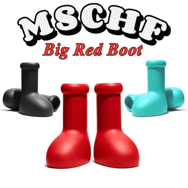 2024 mschf astro boy big red black boots rain boots designer men women boot eve rubber reps over the knee booties cartoon shoes thick bottom
2024 mschf astro boy big red black boots rain boots designer men women boot eve rubber reps over the knee booties cartoon shoes thick bottom