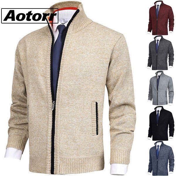 men's sweaters men's solid fashion cardigan sweater stand collar autumn male zipper knitted coat long sleeve pullover jackets larg, White;black
men's sweaters men's solid fashion cardigan sweater stand collar autumn male zipper knitted coat long sleeve pullover jackets larg, White;black