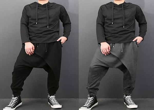 plus size men casual drape drop crotch harem hiphop pants trouser baggy dancing pants gothic punk style harem pants men5254784, Black
plus size men casual drape drop crotch harem hiphop pants trouser baggy dancing pants gothic punk style harem pants men5254784, Black