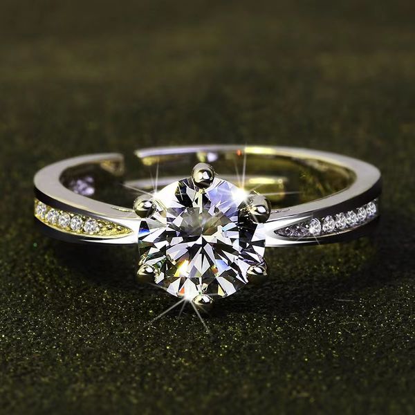 womens diamond ring romantic zircon shining round stone wedding bridal fashion jewelry engagement rings for women, Golden;silver
womens diamond ring romantic zircon shining round stone wedding bridal fashion jewelry engagement rings for women, Golden;silver