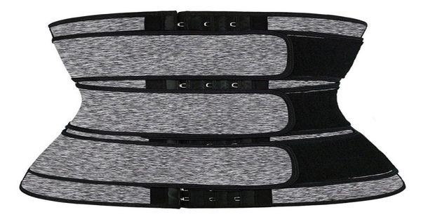 3 belt waist trainer corset neoprene sweat belt body shaper women slimming sheath reducing curve shaper workout trimmer2379938, Black;gray
3 belt waist trainer corset neoprene sweat belt body shaper women slimming sheath reducing curve shaper workout trimmer2379938, Black;gray