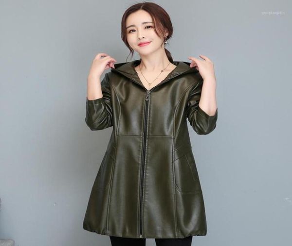 2020 black long leather trench coat women hooded autumn long sleeve plus size women pu leather jacket windbreaker19196962
2020 black long leather trench coat women hooded autumn long sleeve plus size women pu leather jacket windbreaker19196962
