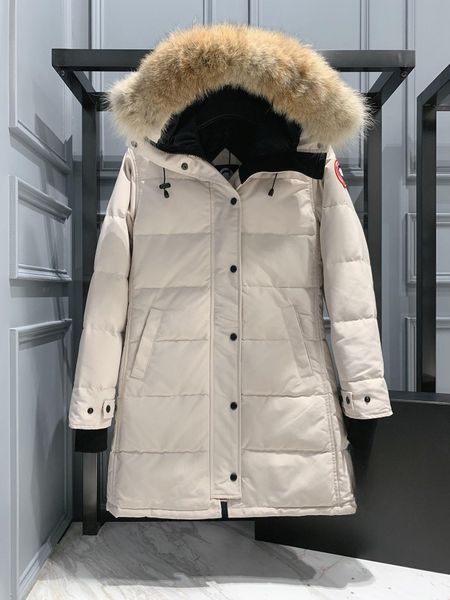 designer women's down jacket canadian fashion brand goose coat large pocket fur collar thermal female autumn and winter large, Black
designer women's down jacket canadian fashion brand goose coat large pocket fur collar thermal female autumn and winter large, Black