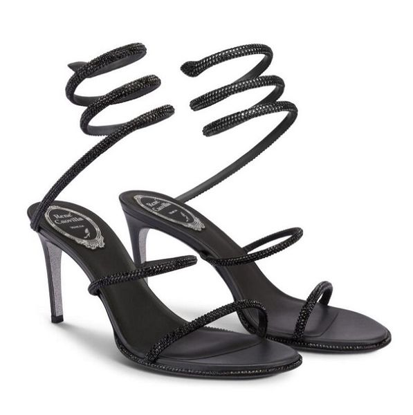famous design renecaovilla cleo satin sandals shoes rhinestone-covered snake-head finish evening high heels bridal wedding dress gladiator s, Black
famous design renecaovilla cleo satin sandals shoes rhinestone-covered snake-head finish evening high heels bridal wedding dress gladiator s, Black