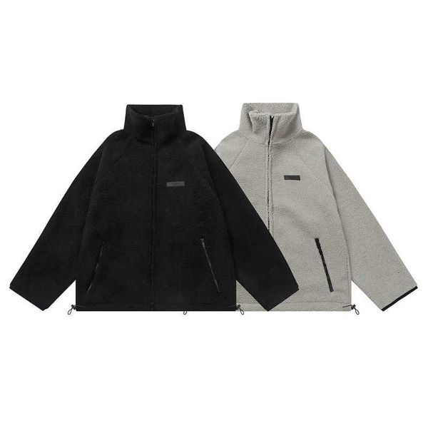 chaopai double thread esential lamb wool jacket for men and women couples high street stand collar thickened coat, Black;brown
chaopai double thread esential lamb wool jacket for men and women couples high street stand collar thickened coat, Black;brown