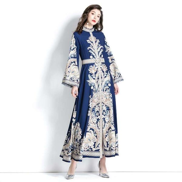 womens clothing spring and summer court style flare sleeve print long lace dress, Black;gray
womens clothing spring and summer court style flare sleeve print long lace dress, Black;gray