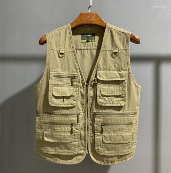 men039s vests highquality men39s vest american retro tooling multipocket cotton sports function sleeveless cardigan4196203, Black;white
men039s vests highquality men39s vest american retro tooling multipocket cotton sports function sleeveless cardigan4196203, Black;white