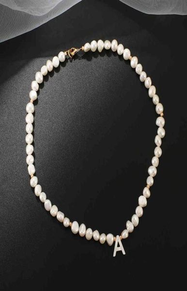 real freshwater pearl necklace choker for women alphabet az shell letter initial buckle gold color pendant jewelry gift220v7864927, Silver
real freshwater pearl necklace choker for women alphabet az shell letter initial buckle gold color pendant jewelry gift220v7864927, Silver