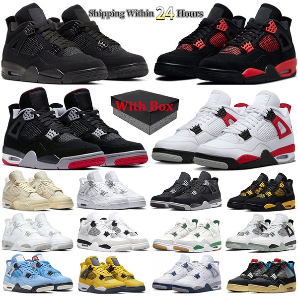 with box jumpman 4 basketball shoes men women 4s black cat military black thunder bred university blue sail mens trainers sports sneakers
with box jumpman 4 basketball shoes men women 4s black cat military black thunder bred university blue sail mens trainers sports sneakers