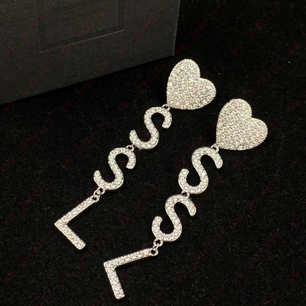 jewelry designer metal heart-shaped embed zircon alphabet tassel women's earrings dangle & chandelier, stylish elegance, valentine', Silver
jewelry designer metal heart-shaped embed zircon alphabet tassel women's earrings dangle & chandelier, stylish elegance, valentine', Silver