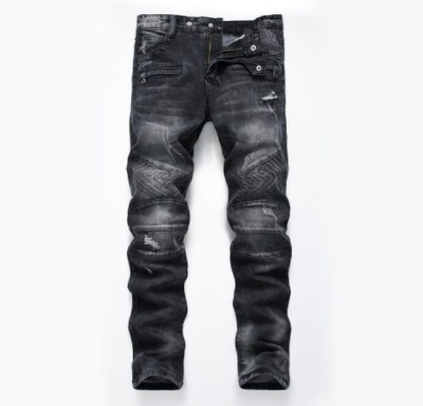 original new fashion men jeans brand straight fit ripped jeans italian designer distressed denim homme2008703, Blue
original new fashion men jeans brand straight fit ripped jeans italian designer distressed denim homme2008703, Blue
