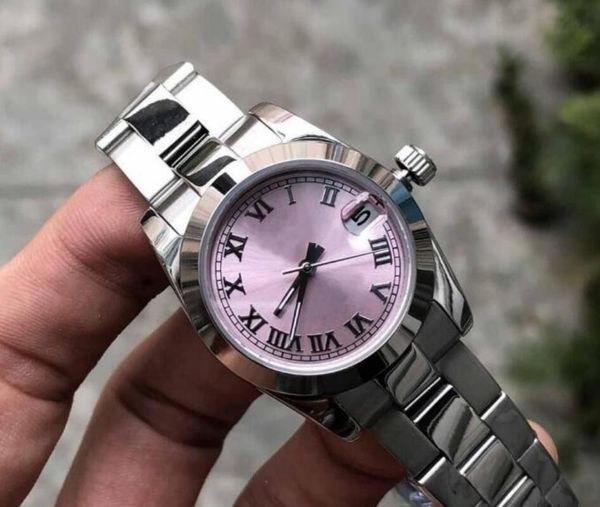 lady diamonds watch women watchs 31mm women watch day dateday girl sapphire glass wristwatch automatic mechanical movement-09, Slivery;brown
lady diamonds watch women watchs 31mm women watch day dateday girl sapphire glass wristwatch automatic mechanical movement-09, Slivery;brown