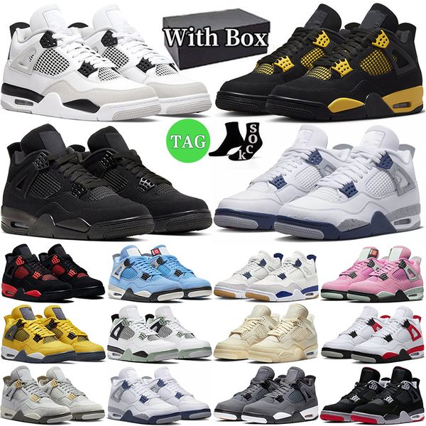 with box 4 basketball shoes men women jumpman 4s pine green military black cat midnight navy pn dust oreo red thunder bred mens trainers out
with box 4 basketball shoes men women jumpman 4s pine green military black cat midnight navy pn dust oreo red thunder bred mens trainers out