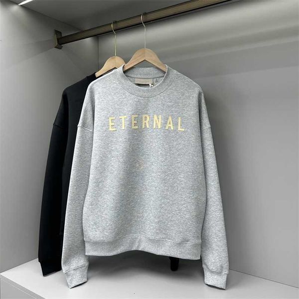 season 8 eternal eternal collection esential round neck loose flocked sweater fashion brand ins men, Black
season 8 eternal eternal collection esential round neck loose flocked sweater fashion brand ins men, Black