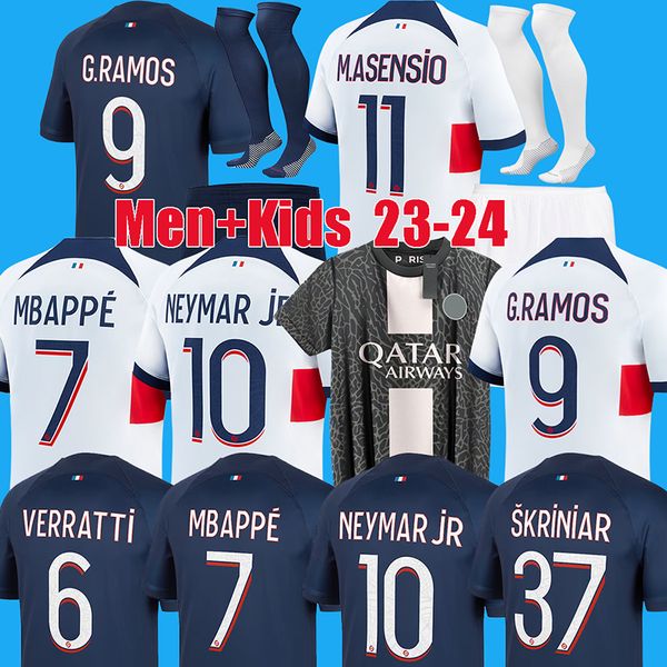 22 23 24 soccer jerseys mbappe arsensio psgs maillots de foot goncalo ramos vitinha thailand 2023 2024 football shirt hakimi skriniar camise, Black;yellow
22 23 24 soccer jerseys mbappe arsensio psgs maillots de foot goncalo ramos vitinha thailand 2023 2024 football shirt hakimi skriniar camise, Black;yellow