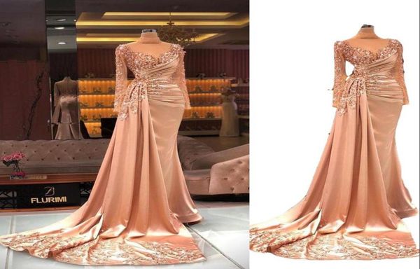 2022 blush pink prom dresses high neck illusion lace crystal beading long sleeves open back evening dress party pageant forma5183228, Black
2022 blush pink prom dresses high neck illusion lace crystal beading long sleeves open back evening dress party pageant forma5183228, Black