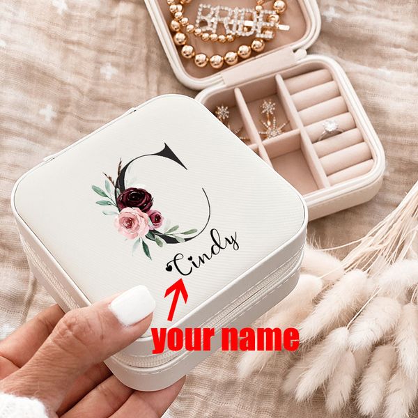 jewelry boxes personalized jewellery box anniversary bride bridesmaid girlfriend bachelorette party gift custom name travel case 230808, Black;white
jewelry boxes personalized jewellery box anniversary bride bridesmaid girlfriend bachelorette party gift custom name travel case 230808, Black;white