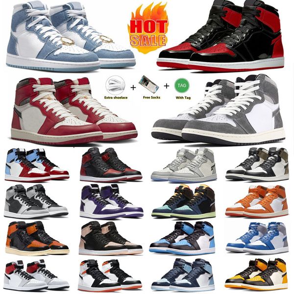 jumpman 1 basketball shoes men women 1s university blue dark mocha chicago unc hyper royal high bloodline trainers outdoor walking sneaker 
jumpman 1 basketball shoes men women 1s university blue dark mocha chicago unc hyper royal high bloodline trainers outdoor walking sneaker