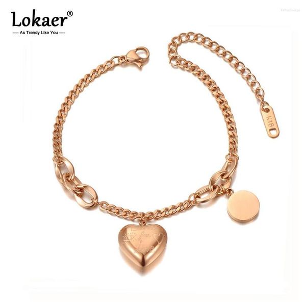 charm bracelets fashion stainless steel love heart & round tag for women girls bohemia chain bracelet jewelry, Black
charm bracelets fashion stainless steel love heart & round tag for women girls bohemia chain bracelet jewelry, Black