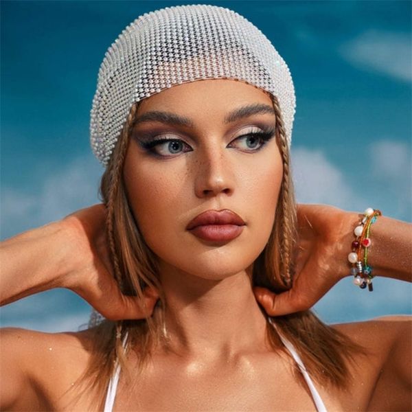 beanie/skull caps sparkly diamonds fishnet turban hat festival rave party women cap luxury beanie y2k bandana club head wrap for women 23080, Blue;gray
beanie/skull caps sparkly diamonds fishnet turban hat festival rave party women cap luxury beanie y2k bandana club head wrap for women 23080, Blue;gray