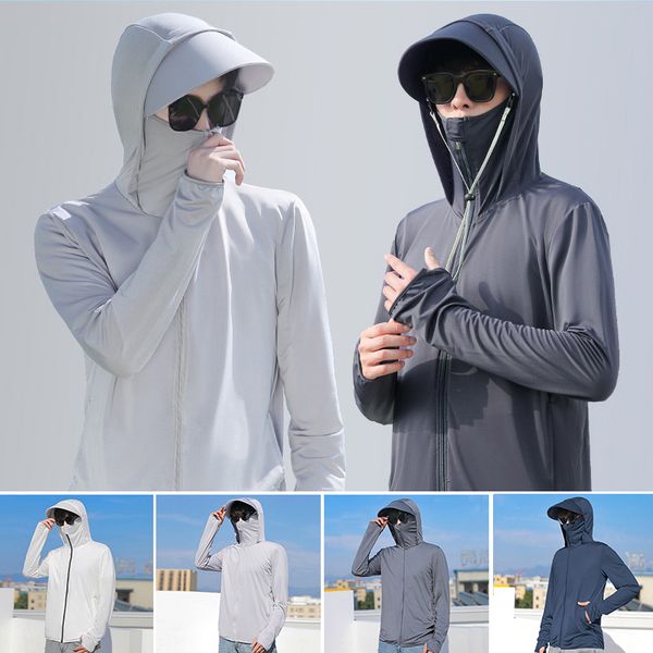 men's jackets summer upf 50 uv sun protection skin coats men ultra-light sportswear hooded outwear men windbreaker casual jackets 23080, Black;brown
men's jackets summer upf 50 uv sun protection skin coats men ultra-light sportswear hooded outwear men windbreaker casual jackets 23080, Black;brown