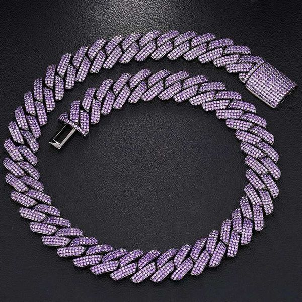 master rocks jewelry 925 sterling silver 19mm 3 rows cuban necklace iced out purple moissanite cuban link chain
master rocks jewelry 925 sterling silver 19mm 3 rows cuban necklace iced out purple moissanite cuban link chain
