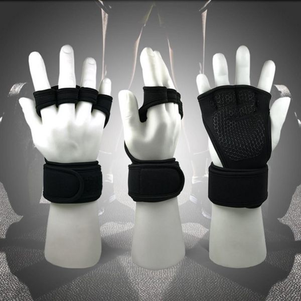 fitness sports weightlifting gloves silicone antislip workout half finger gloves crossfit gymnastics grips hand palm protection1629848, Black;red
fitness sports weightlifting gloves silicone antislip workout half finger gloves crossfit gymnastics grips hand palm protection1629848, Black;red