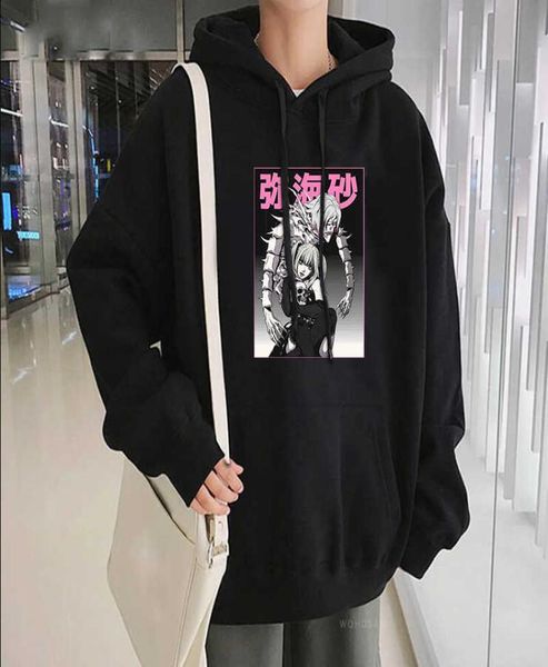 death note misa amane graphic hooded sweatshirts women harajuku japan anime funny print cartoon streetwear fashion hoodies y06777046, Black
death note misa amane graphic hooded sweatshirts women harajuku japan anime funny print cartoon streetwear fashion hoodies y06777046, Black