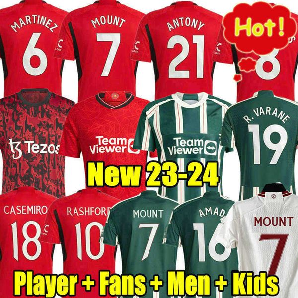 mount 23 24 sancho soccer jerseys fans player fernandes man utd rashford football shirt 2023 2024 men kids kit martinez antony manchesters g, White;black
mount 23 24 sancho soccer jerseys fans player fernandes man utd rashford football shirt 2023 2024 men kids kit martinez antony manchesters g, White;black