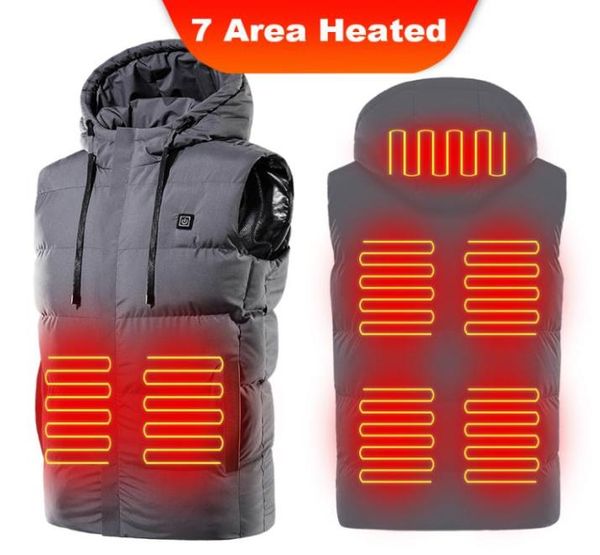 ebaihui 7 areas 9 zone heated hooded vest electric heat intelligent warm clothes asian size men electric heating jacket body warm6193530, Black;white
ebaihui 7 areas 9 zone heated hooded vest electric heat intelligent warm clothes asian size men electric heating jacket body warm6193530, Black;white