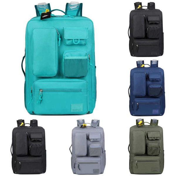 fashion air cushion backpack three-dimensional outer bag, leisure large capacity men's travel bag nylon fitness bag 230715
fashion air cushion backpack three-dimensional outer bag, leisure large capacity men's travel bag nylon fitness bag 230715