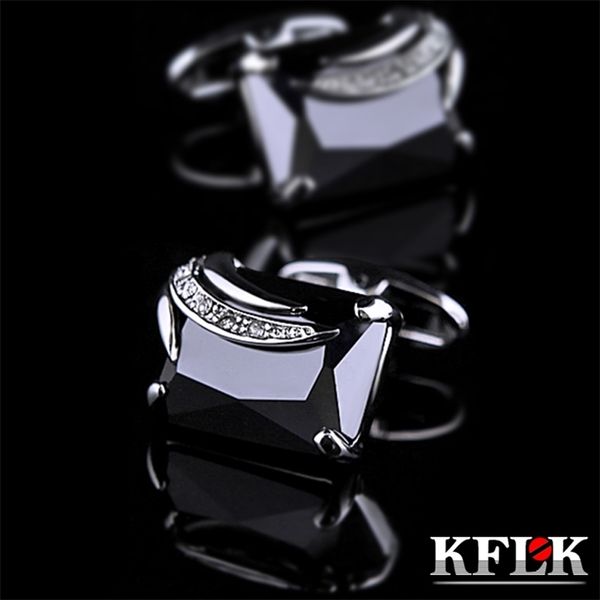 kflk jewelry fashion shirt cufflinks for men's gifts brand cuff buttons black cuff links abotoaduras guests 230807, Silver
kflk jewelry fashion shirt cufflinks for men's gifts brand cuff buttons black cuff links abotoaduras guests 230807, Silver
