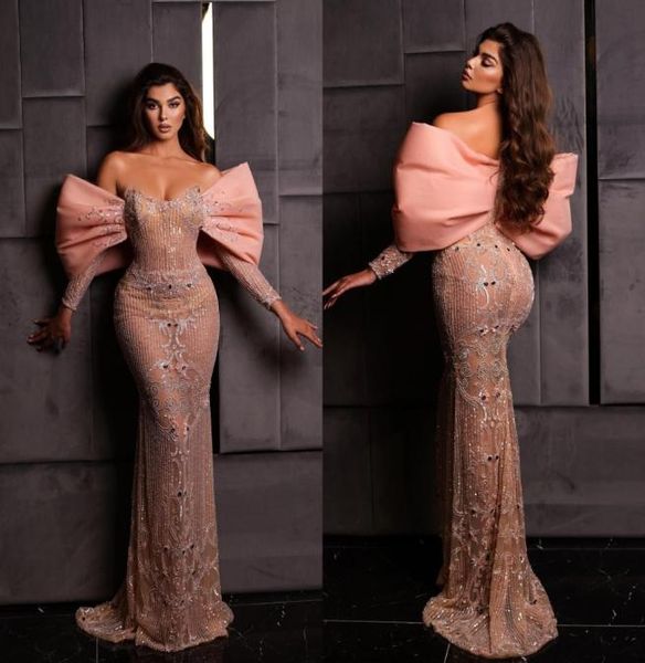 shiny sequins beads prom dresses 2023 elegant pink mermaid evening dress custom made long sleeves glitter women celebrity party go4456054, Black
shiny sequins beads prom dresses 2023 elegant pink mermaid evening dress custom made long sleeves glitter women celebrity party go4456054, Black
