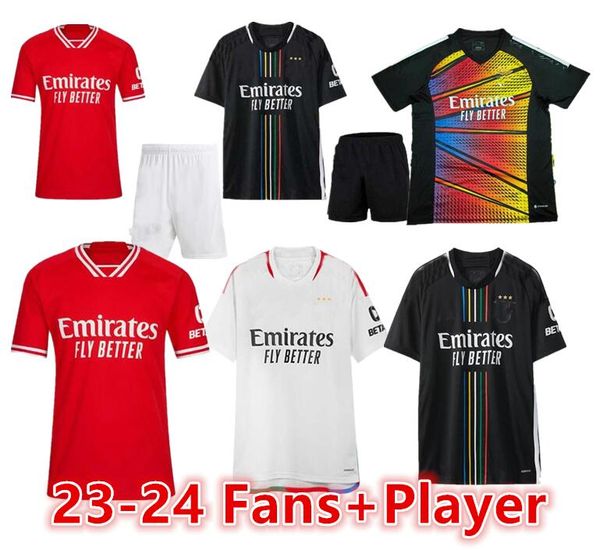23/24 di maria 11 fans player version benfica soccer jerseys seferovic waldschmidt pizzi rafa g.ramos otamendi pre match home away men kids, Black;yellow
23/24 di maria 11 fans player version benfica soccer jerseys seferovic waldschmidt pizzi rafa g.ramos otamendi pre match home away men kids, Black;yellow