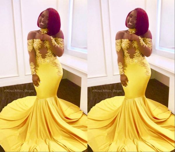 yellow elegant off the shoulder lace prom evening dresses formal long sleeves mermaid appliques satin arabic long african formal 27611831, Black
yellow elegant off the shoulder lace prom evening dresses formal long sleeves mermaid appliques satin arabic long african formal 27611831, Black