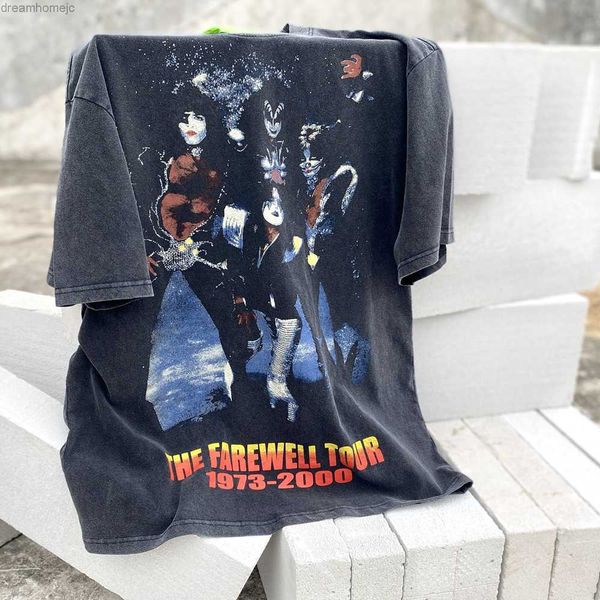 selling rock band kiss washin retro t-shirt hip hop breathable for men streetwear, White;black
selling rock band kiss washin retro t-shirt hip hop breathable for men streetwear, White;black