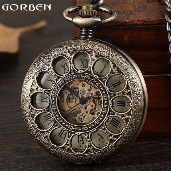 pocket watches retro bronze steampunk men mechanical hand-wind pocket watch hollow roman dial skeleton clock fob waist chain pocket watch gi, Slivery;golden
pocket watches retro bronze steampunk men mechanical hand-wind pocket watch hollow roman dial skeleton clock fob waist chain pocket watch gi, Slivery;golden