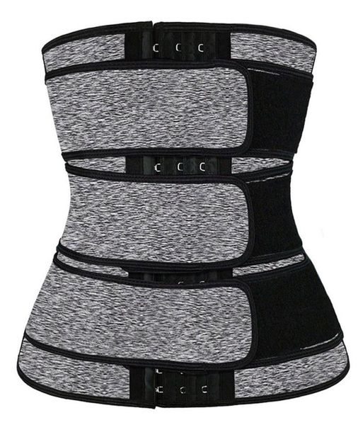 3 belt waist trainer corset neoprene sweat belt body shaper women slimming sheath reducing curve shaper workout trimmer9251329, Black;gray
3 belt waist trainer corset neoprene sweat belt body shaper women slimming sheath reducing curve shaper workout trimmer9251329, Black;gray