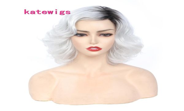 synthetic short black ombre silver gray natural wave wigs for women cosplay wig girl hair high temperature fiber8768417
synthetic short black ombre silver gray natural wave wigs for women cosplay wig girl hair high temperature fiber8768417