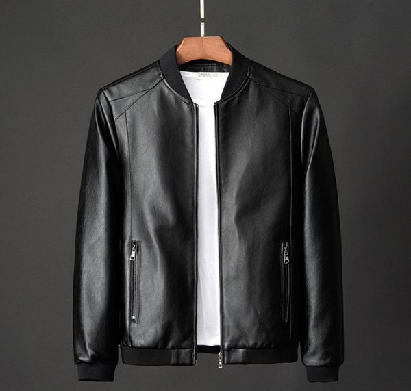pu leather jacket men autumn 2020 in faux leather coats solid color mens clothes slim fit casual overcoat for male clothing6594876, Black;brown
pu leather jacket men autumn 2020 in faux leather coats solid color mens clothes slim fit casual overcoat for male clothing6594876, Black;brown