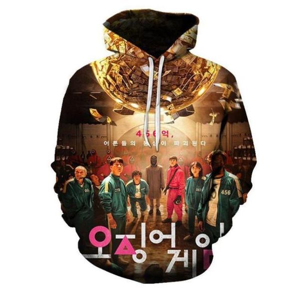 men039s hoodies sweatshirts squid hoodie and women039s korean sportswear pullover 3d printing movie game sweatshirt boys m2628312, Black
men039s hoodies sweatshirts squid hoodie and women039s korean sportswear pullover 3d printing movie game sweatshirt boys m2628312, Black