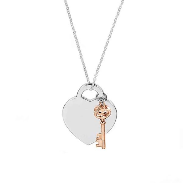 Tiff Designer Necklace 925 Silver Jewelry Gift Enamel Stainless Steel Choker Chain Heart Pendants Necklaces For Women Y220220 Tiff Christmas gift jewelry
Tiff Designer Necklace 925 Silver Jewelry Gift Enamel Stainless Steel Choker Chain Heart Pendants Necklaces For Women Y220220 Tiff Christmas gift jewelry