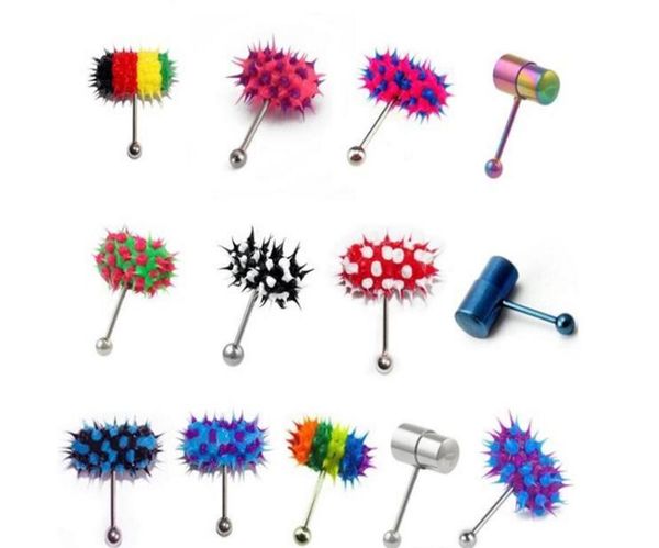 new arrival multi color silicone stainless steel vibrating tongue bar ring stud jewelry body piercing 13style7198976, Silver
new arrival multi color silicone stainless steel vibrating tongue bar ring stud jewelry body piercing 13style7198976, Silver