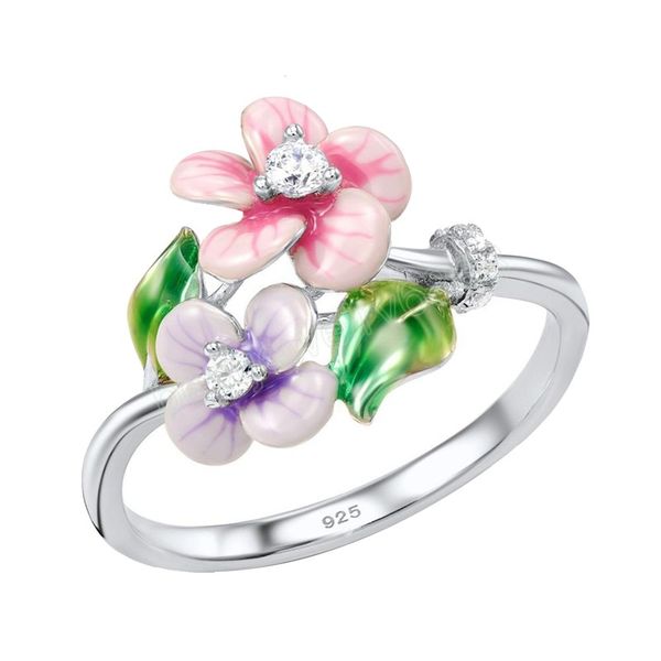 new fashion red flower green leaf diamond rings for women daily casual flower rings accessories, Silver
new fashion red flower green leaf diamond rings for women daily casual flower rings accessories, Silver