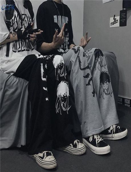 women039s pants capris alt harajuku woman japanese hip hop wide leg men jogger indie clothes streetwear egirl anime sweatpant1325052, Black;white
women039s pants capris alt harajuku woman japanese hip hop wide leg men jogger indie clothes streetwear egirl anime sweatpant1325052, Black;white