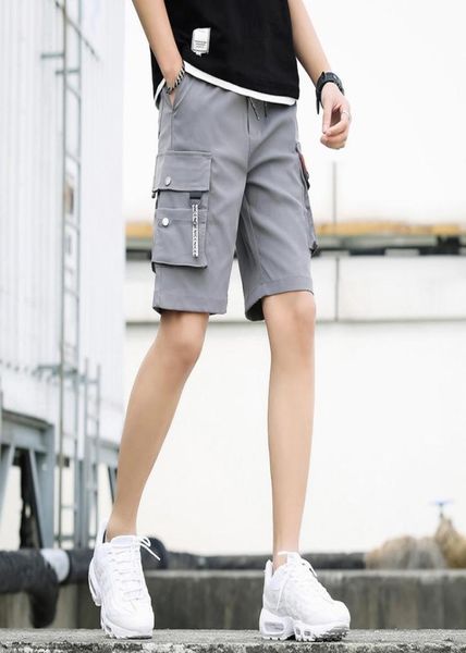 summer shorts youth slim straight cropped overalls casual loose outdoor sports mens solid color trousers8529482, White;black
summer shorts youth slim straight cropped overalls casual loose outdoor sports mens solid color trousers8529482, White;black